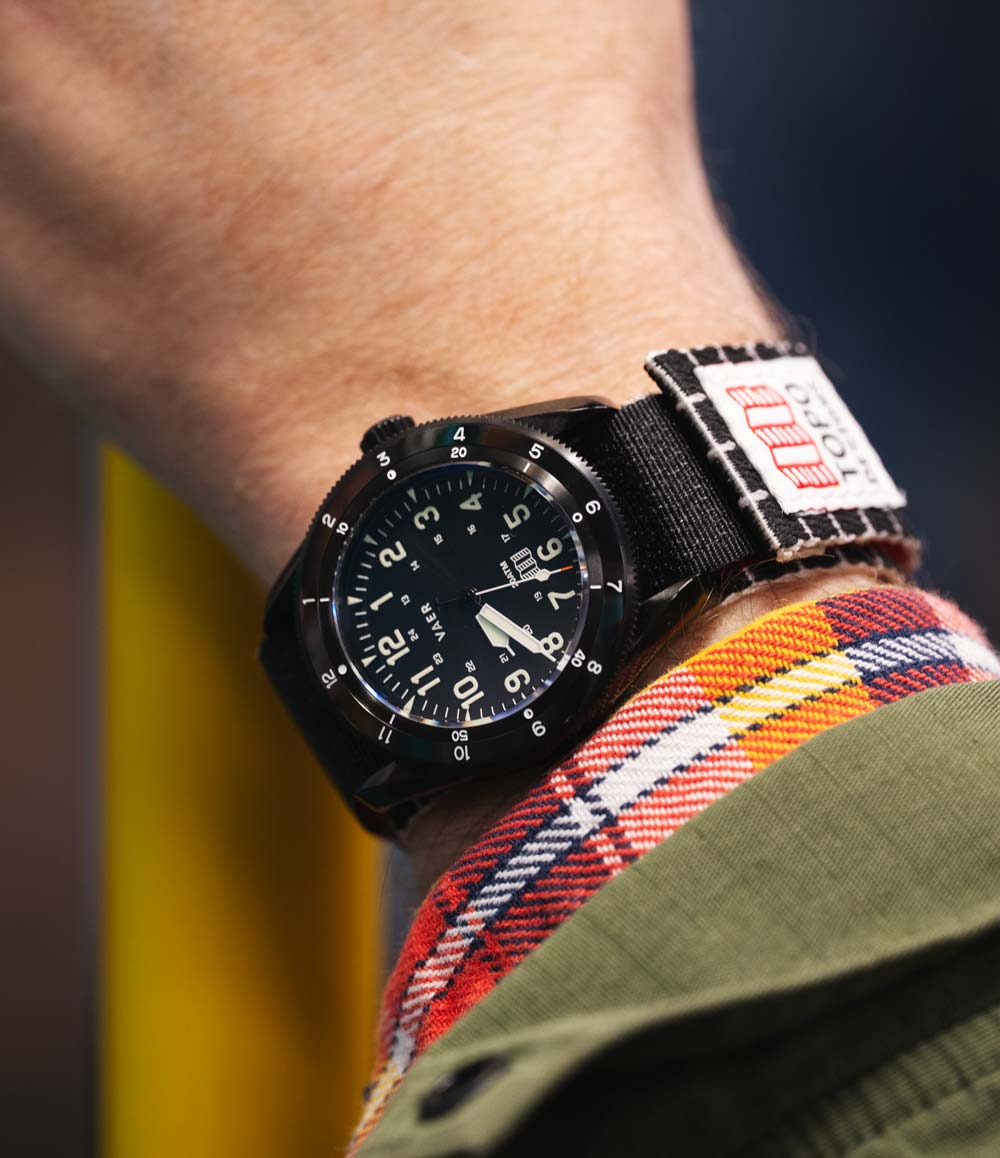 Vaer x Topo Designs x Worn & Wound Solar Hiker Preorder