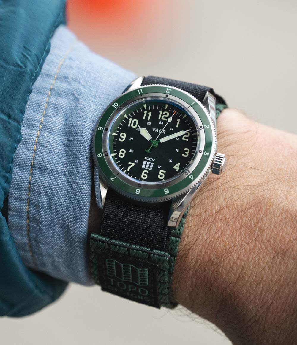 Vaer x Topo Designs x Worn & Wound Solar Hiker Preorder