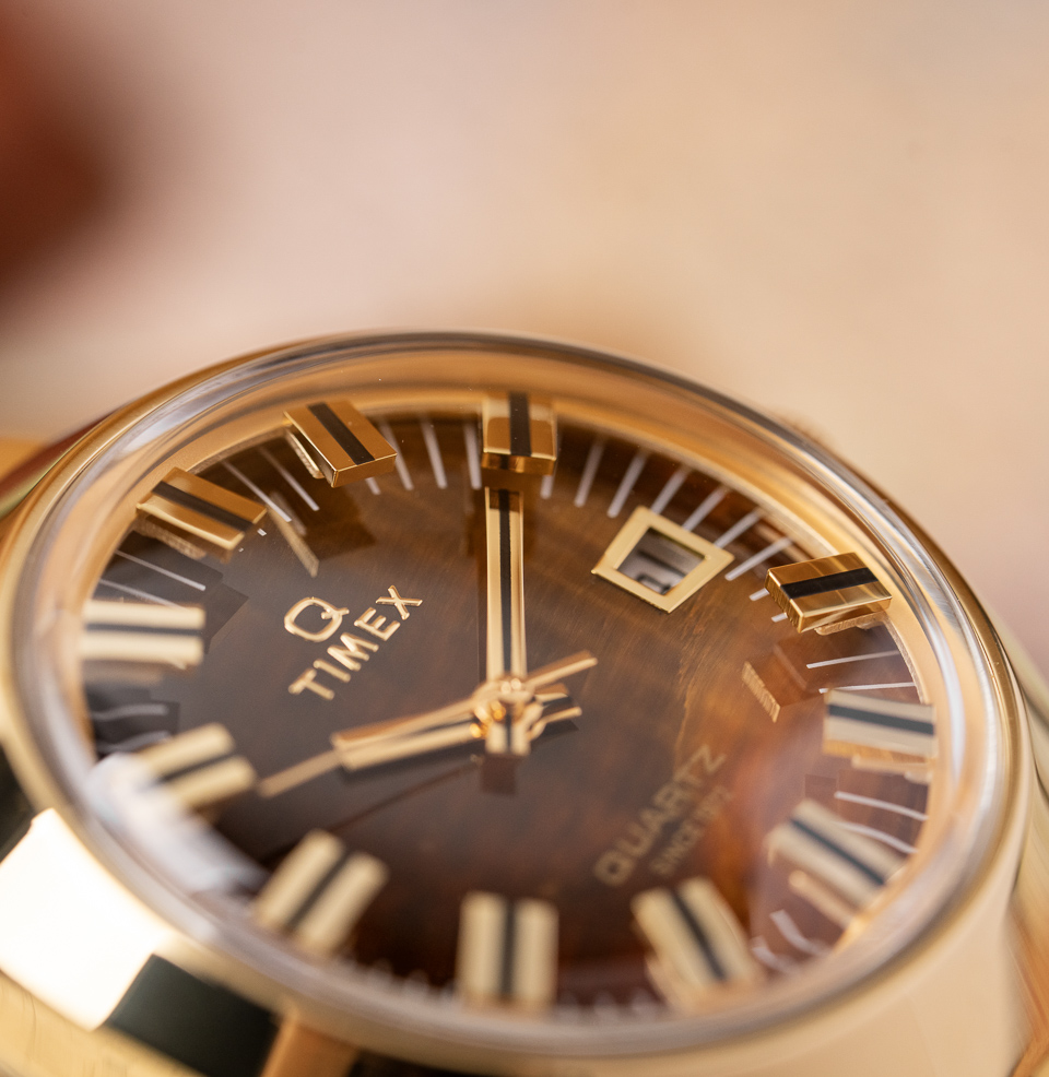 Q Timex® 1972 Time Machine Reissue Brown Dial