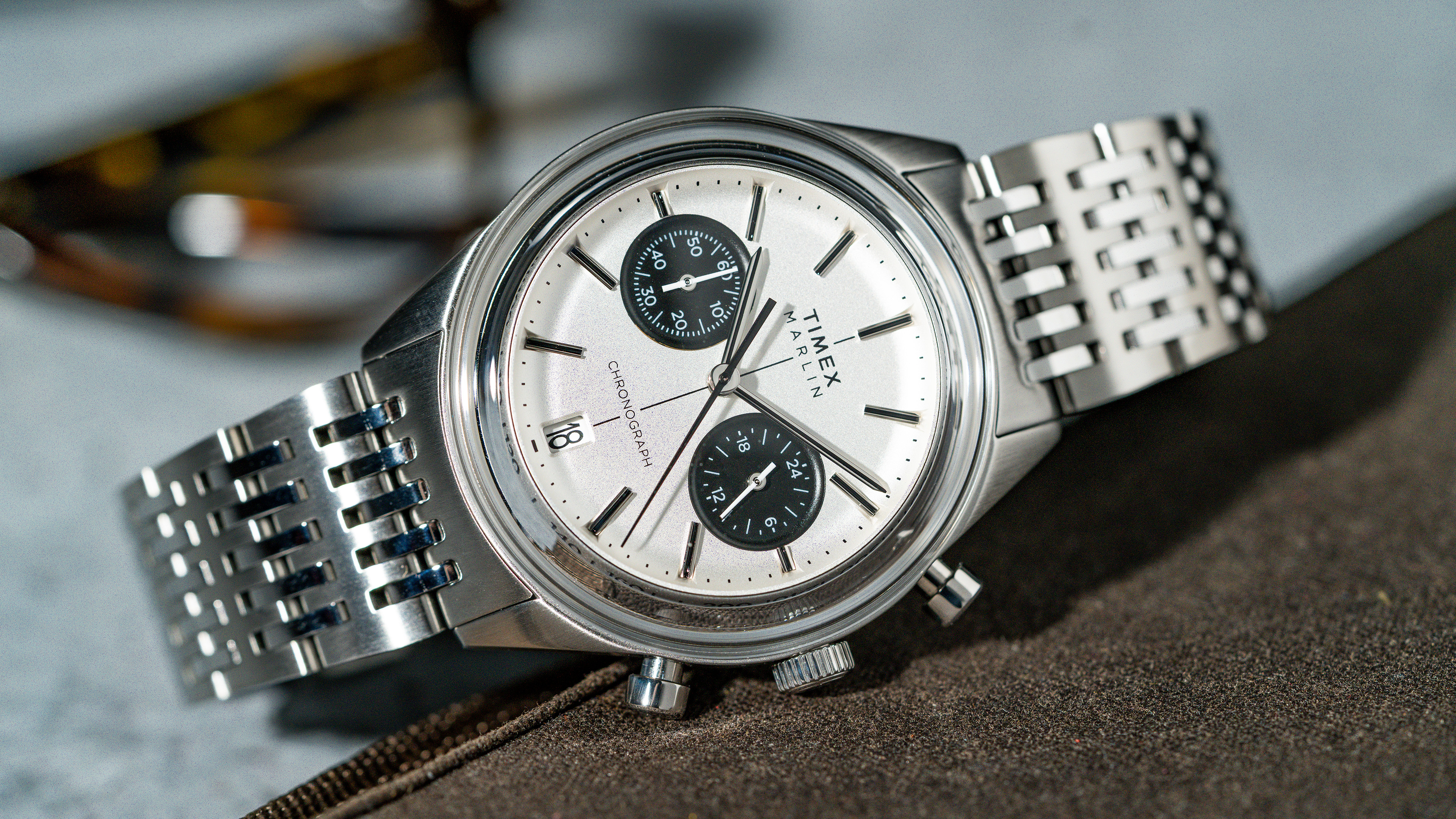 esTimex Marlin® Jet Quartz Chronograph 40mm Watches – Windup Watch