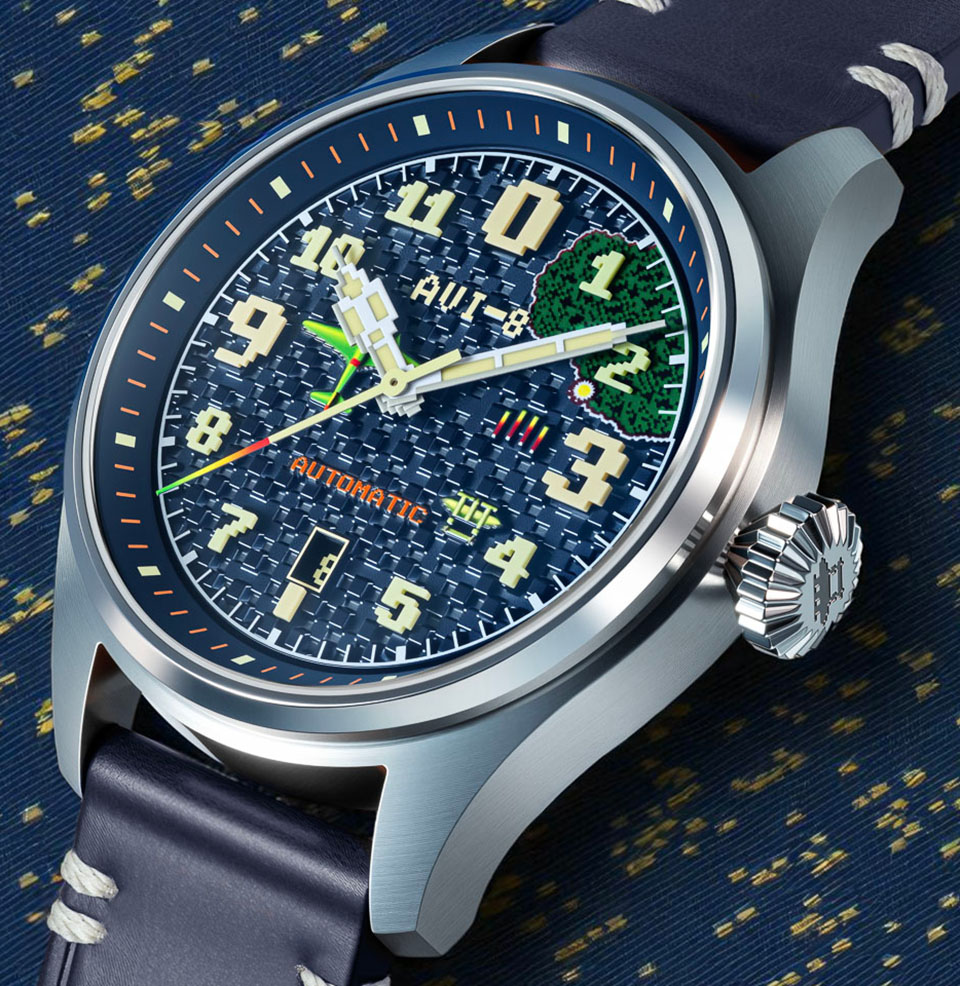 Clowes Automatic Capcom® 1942 Pixel Limited Edition The Clowes Automatic Capcom® 1942