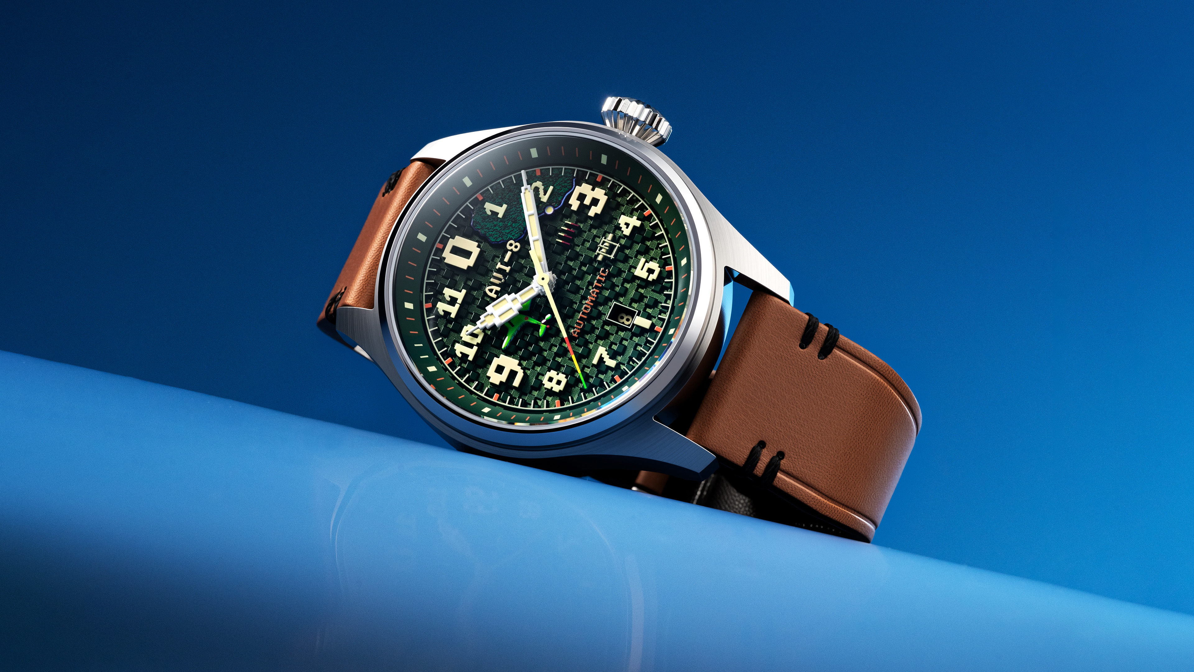 AVI-8 Clowes Automatic Capcom® 1942 Pixel Limited Edition Watches