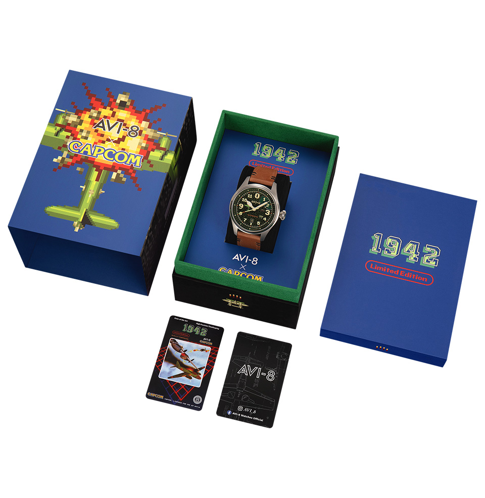 Clowes Automatic Capcom® 1942 Pixel Limited Edition The Full Package
