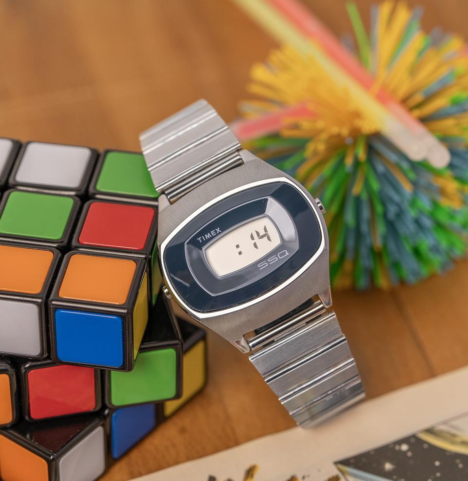 Q Timex 1975 SSQ Digital Reissue 60 Second Counter