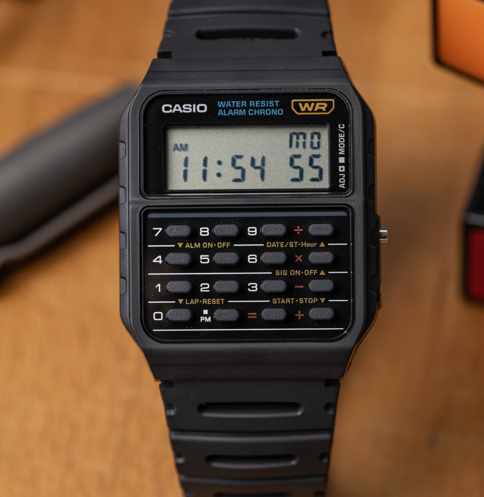 Casio Data Bank CA‑53 Series Calculator Digital Watch The Classic Data Bank