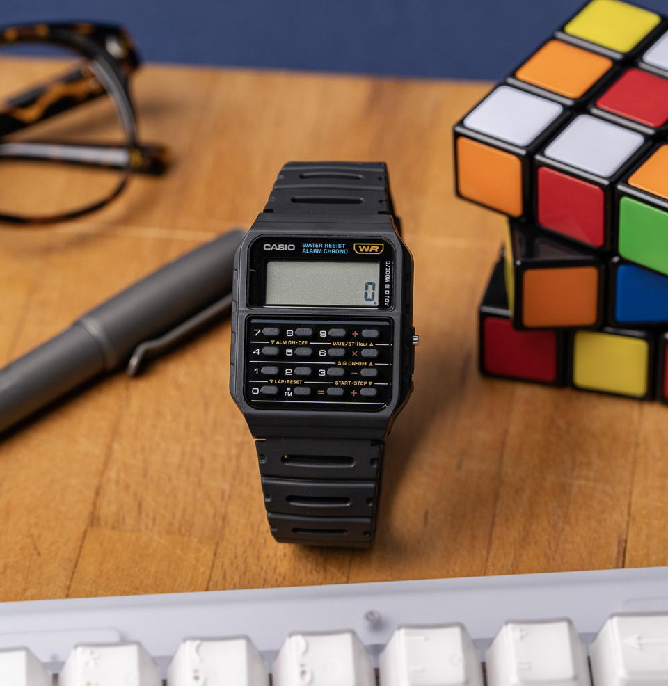 Casio Data Bank CA‑53 Series Calculator Digital Watch Nostalgia