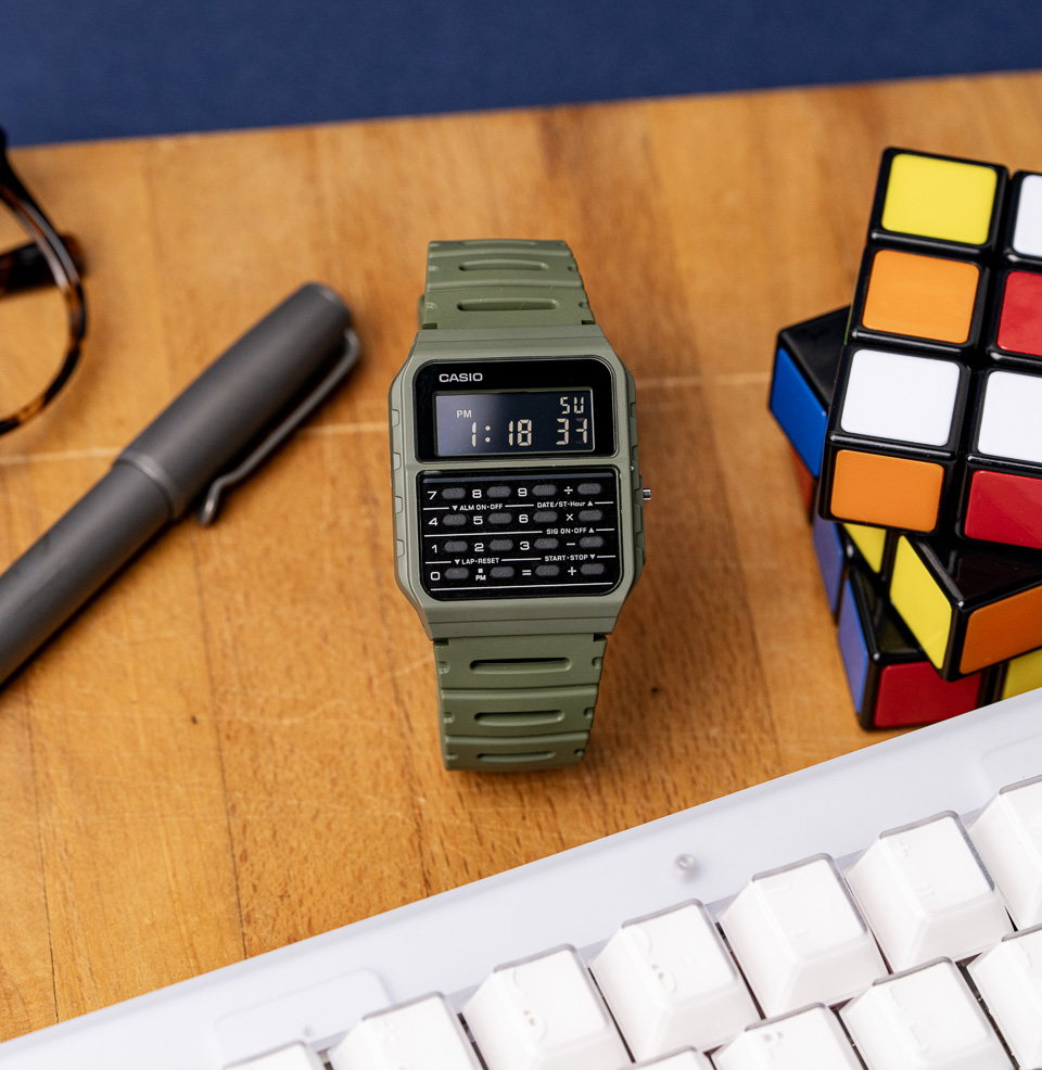 Casio Data Bank CA‑53 Series Calculator Digital Watch The Classic Data Bank