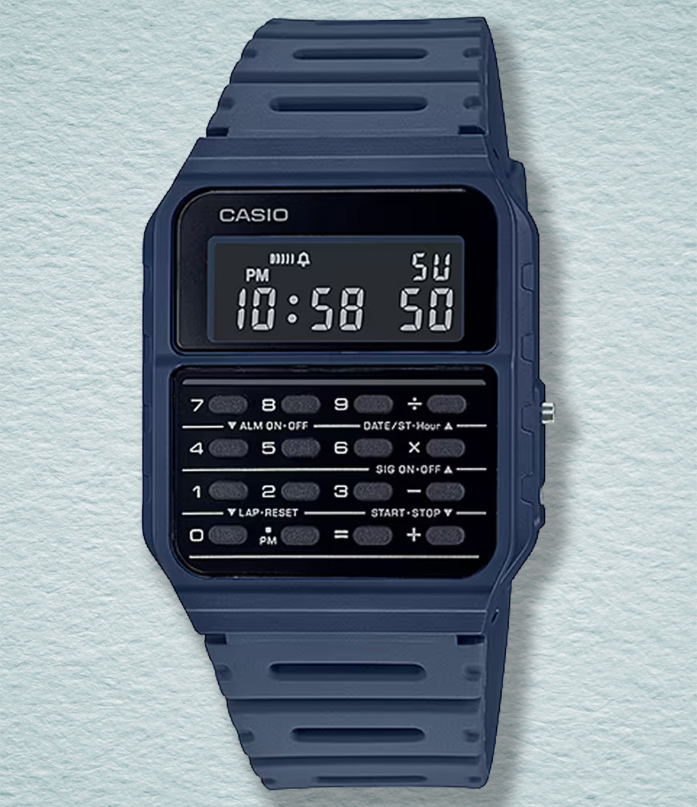 Casio Data Bank CA‑53 Series Calculator Digital Watch