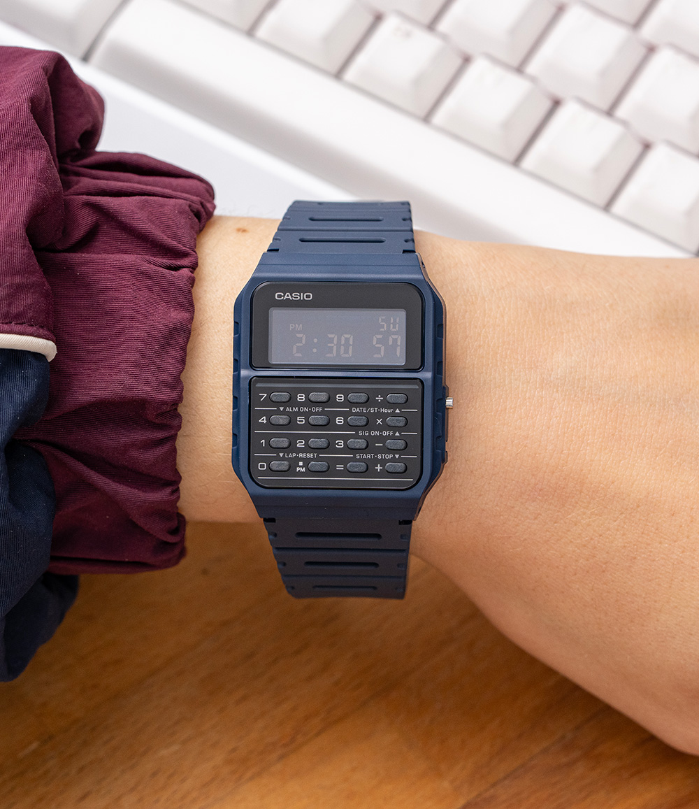 Casio Data Bank CA‑53 Series Calculator Digital Watch