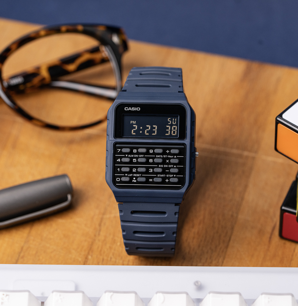 Casio Data Bank CA‑53 Series Calculator Digital Watch The Classic Data Bank