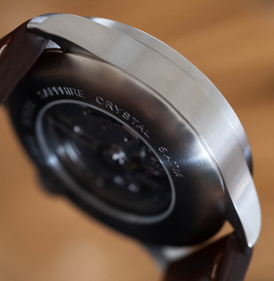 Aachen 42mm Automatic | Black Dial Brushed Steel Case