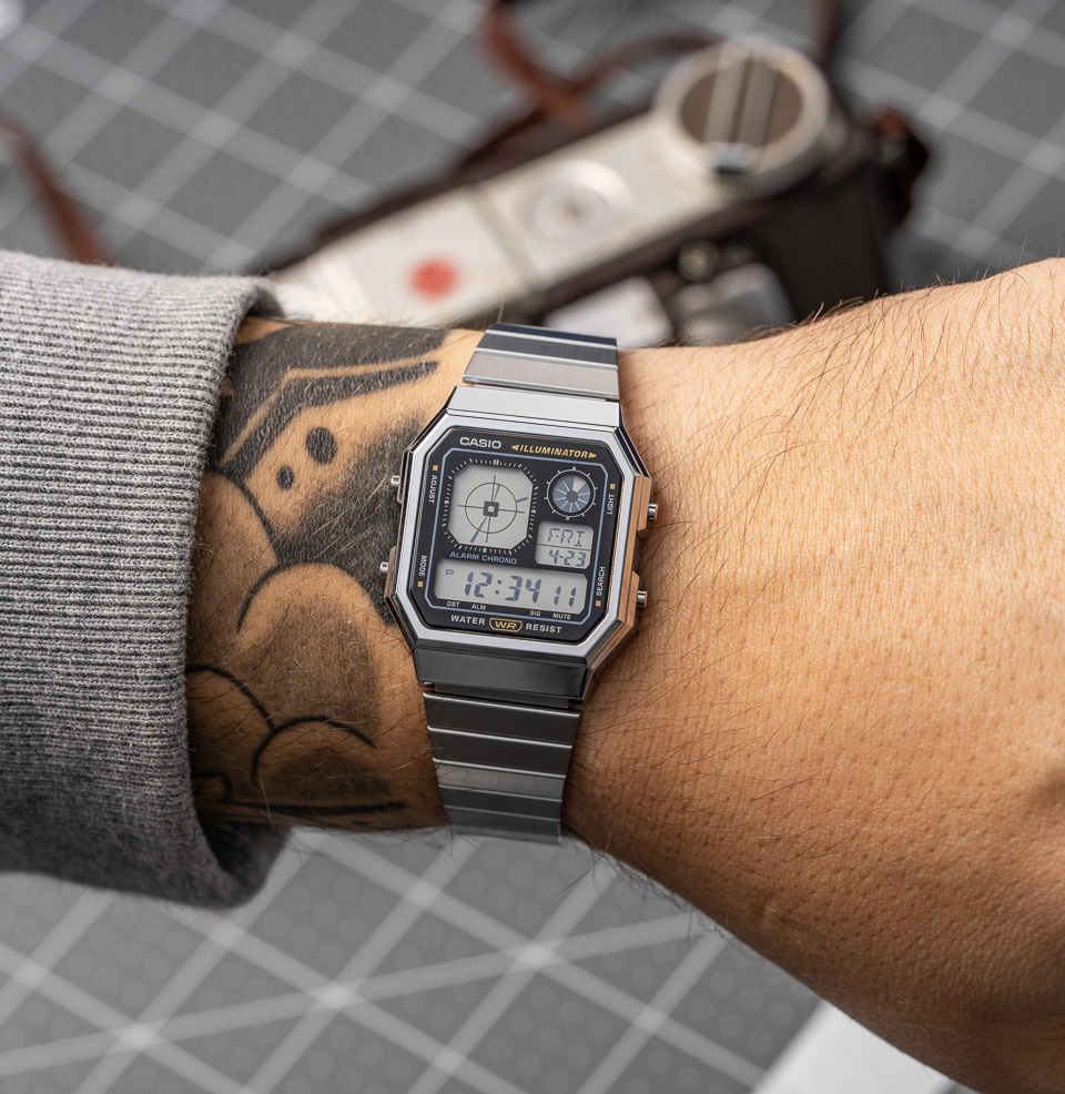 A130WE Series 33.9mm Stainless Steel Case