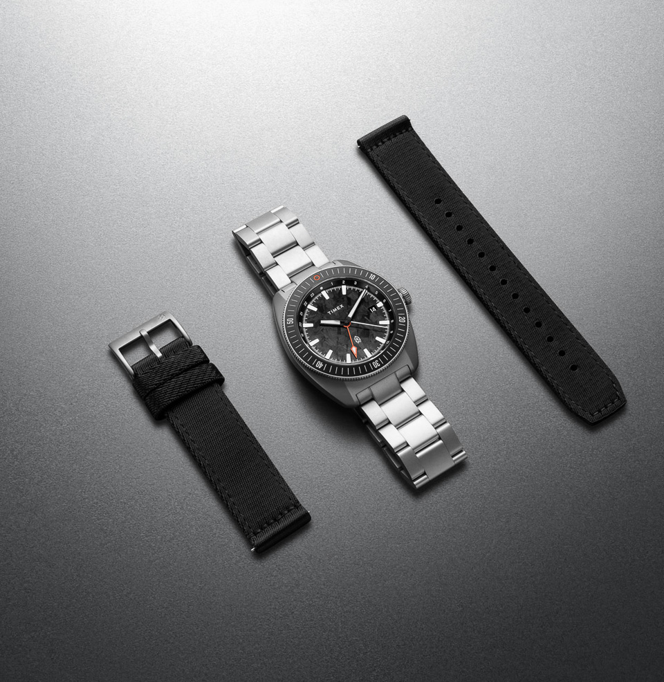 Timex x The James Brand Automatic GMT 41mm The Full package