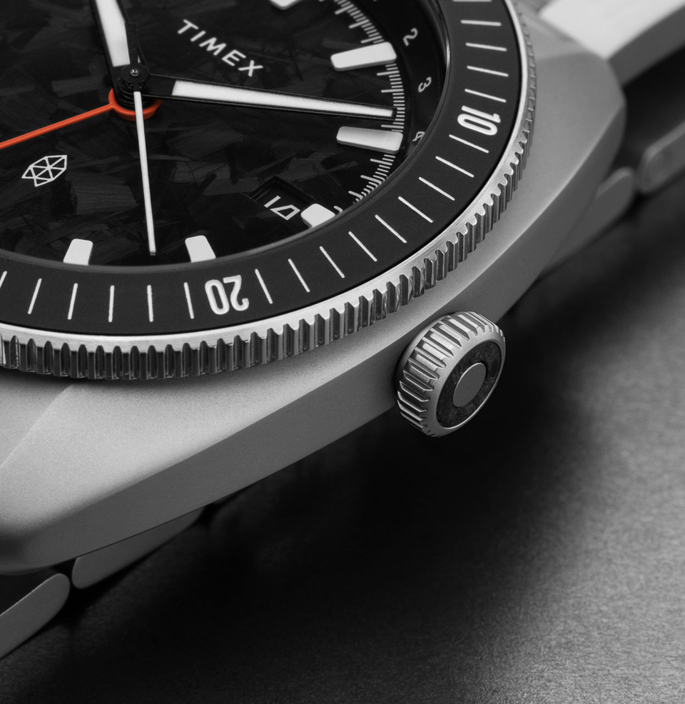 Timex x The James Brand Automatic GMT 41mm Dive Bezel