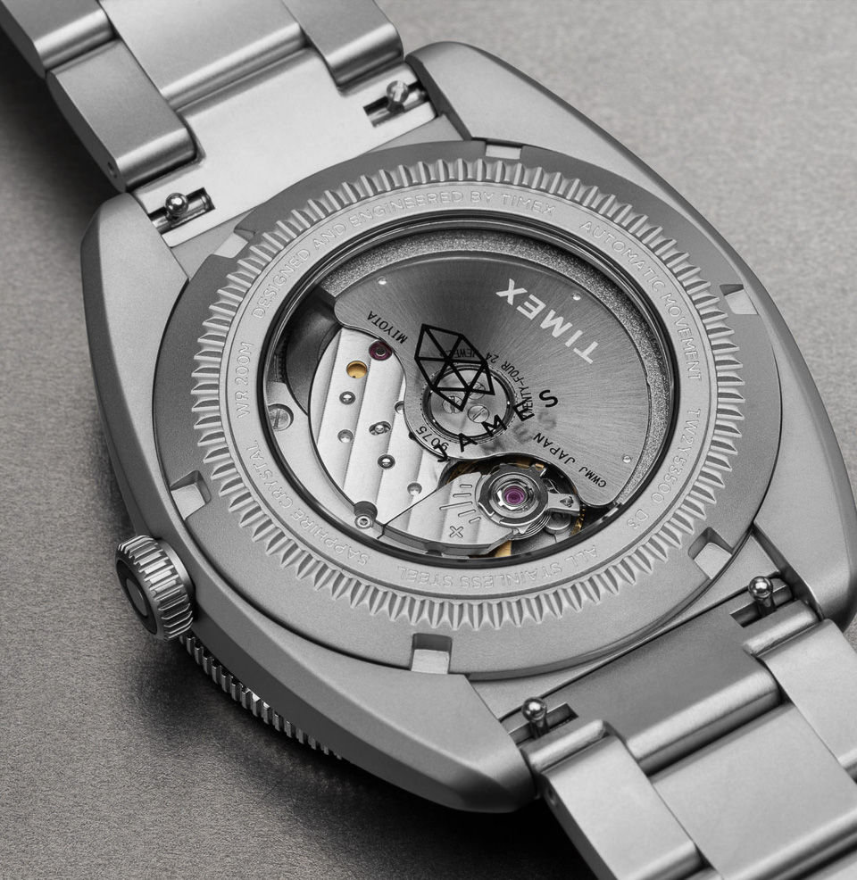 Timex x The James Brand Automatic GMT 41mm Miyota 9075 Movement