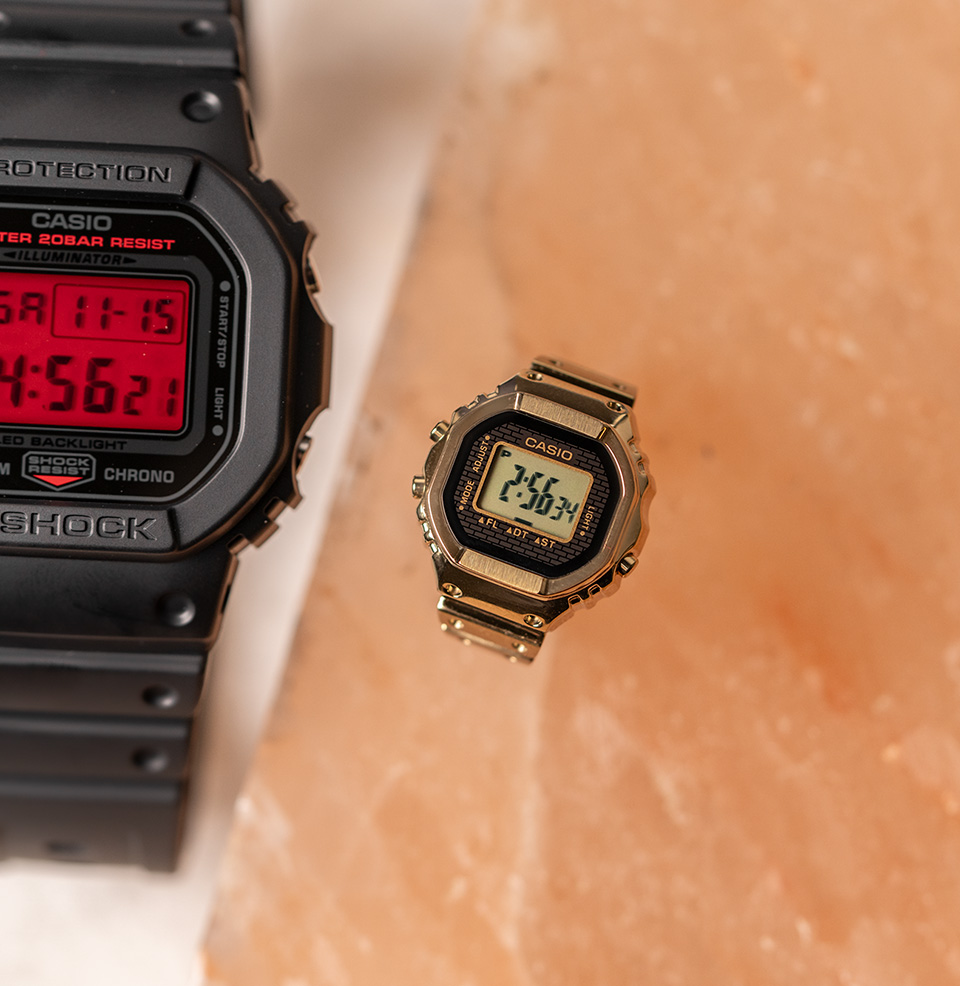 Casio CRW001G-9 Ring Watch – Windup Watch Shop