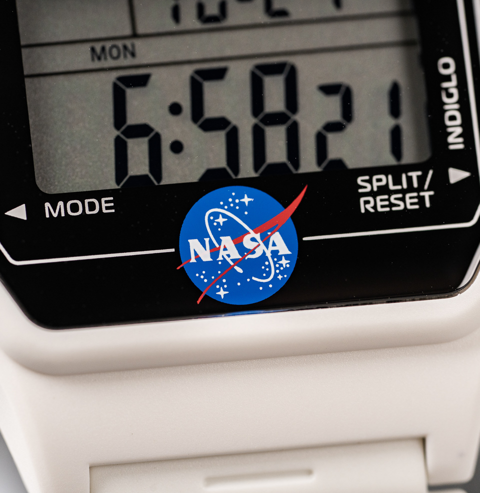 Timex Main Street NASA Artemis Digital NASA Logo