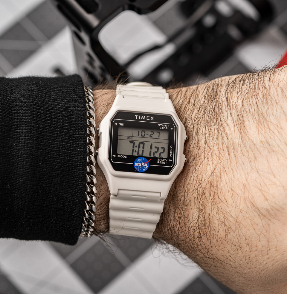 Timex Main Street NASA Artemis Digital 36mm Resin Case