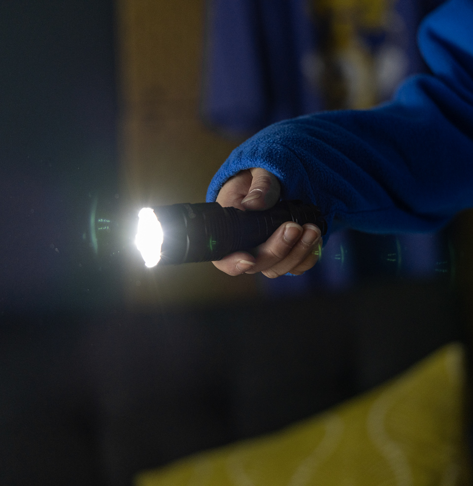 TMK9 Pro LED Flashlight White Light 