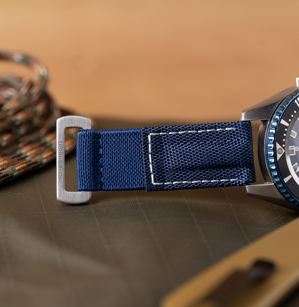 Hook and Loop Elastic Quick Release Watch Straps Five Available Lug Widths