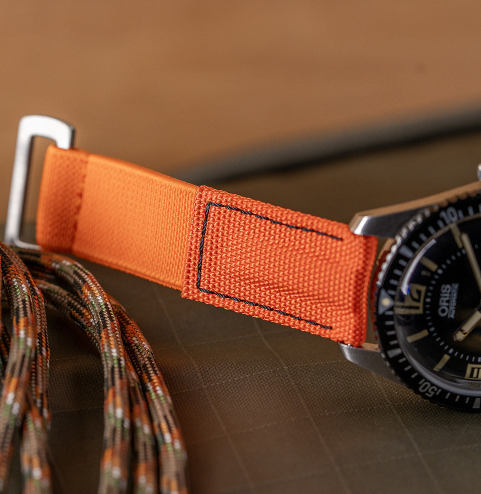 Hook and Loop Elastic Quick Release Watch Straps Five Available Lug Widths