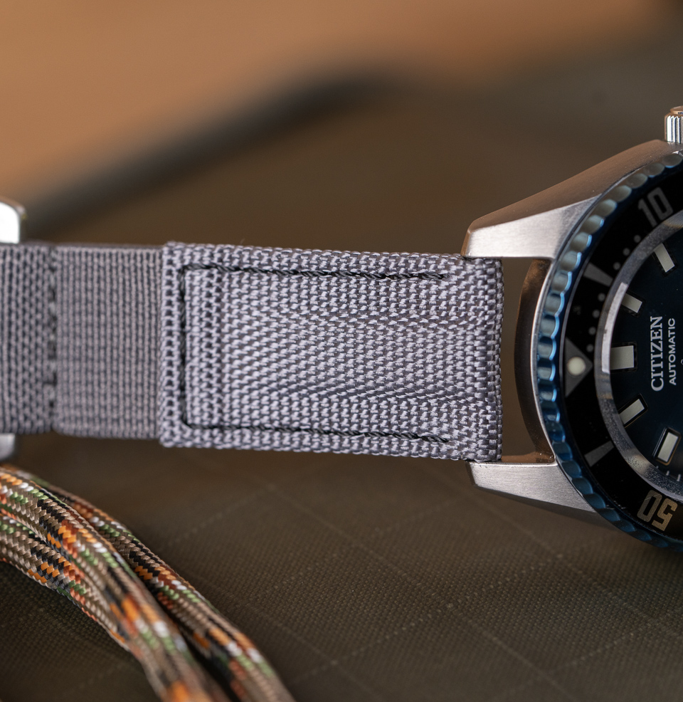 Hook and Loop Elastic Quick Release Watch Straps Five Available Lug Widths