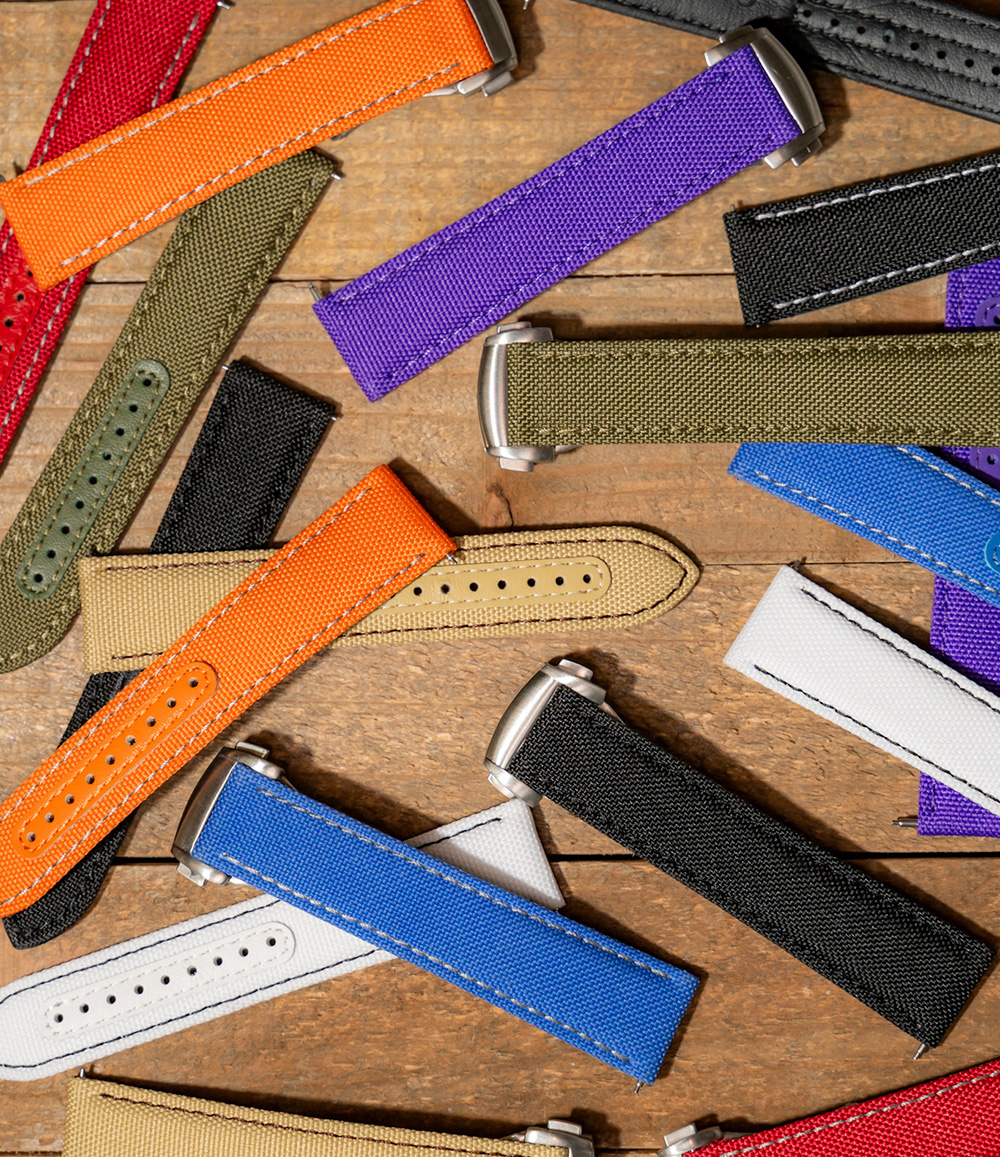 Deployant Sailcloth Quick Release Watch Straps
