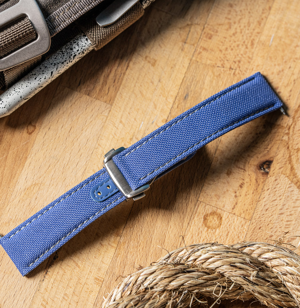 Deployant Sailcloth Quick Release Watch Straps Comfortable Material