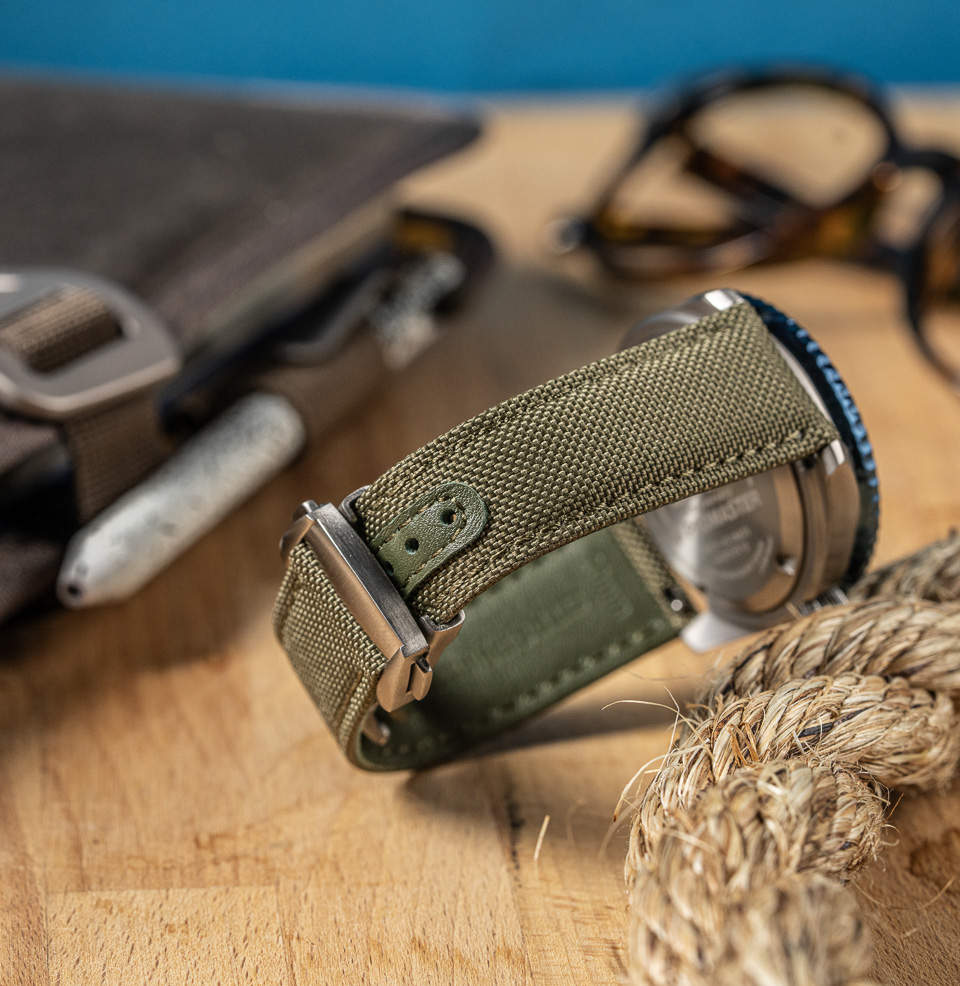 Deployant Sailcloth Quick Release Watch Straps Sailcloth Strap