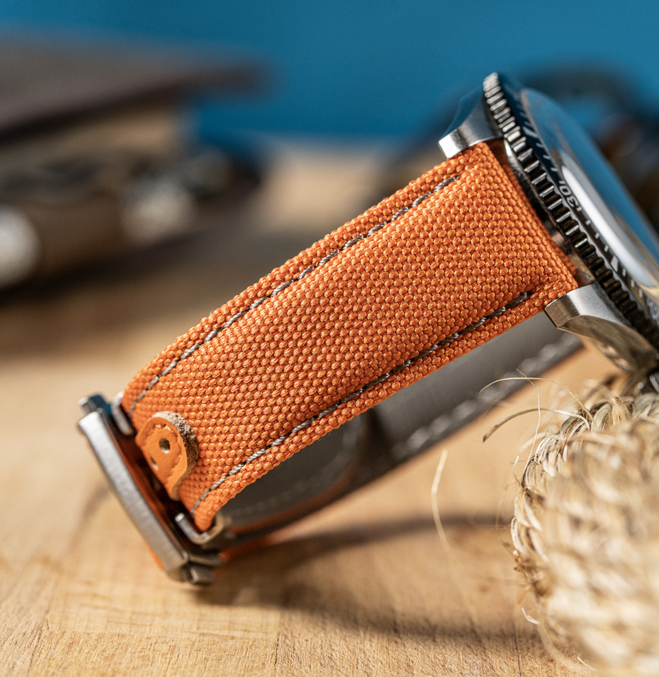 Deployant Sailcloth Quick Release Watch Straps Sailcloth Strap