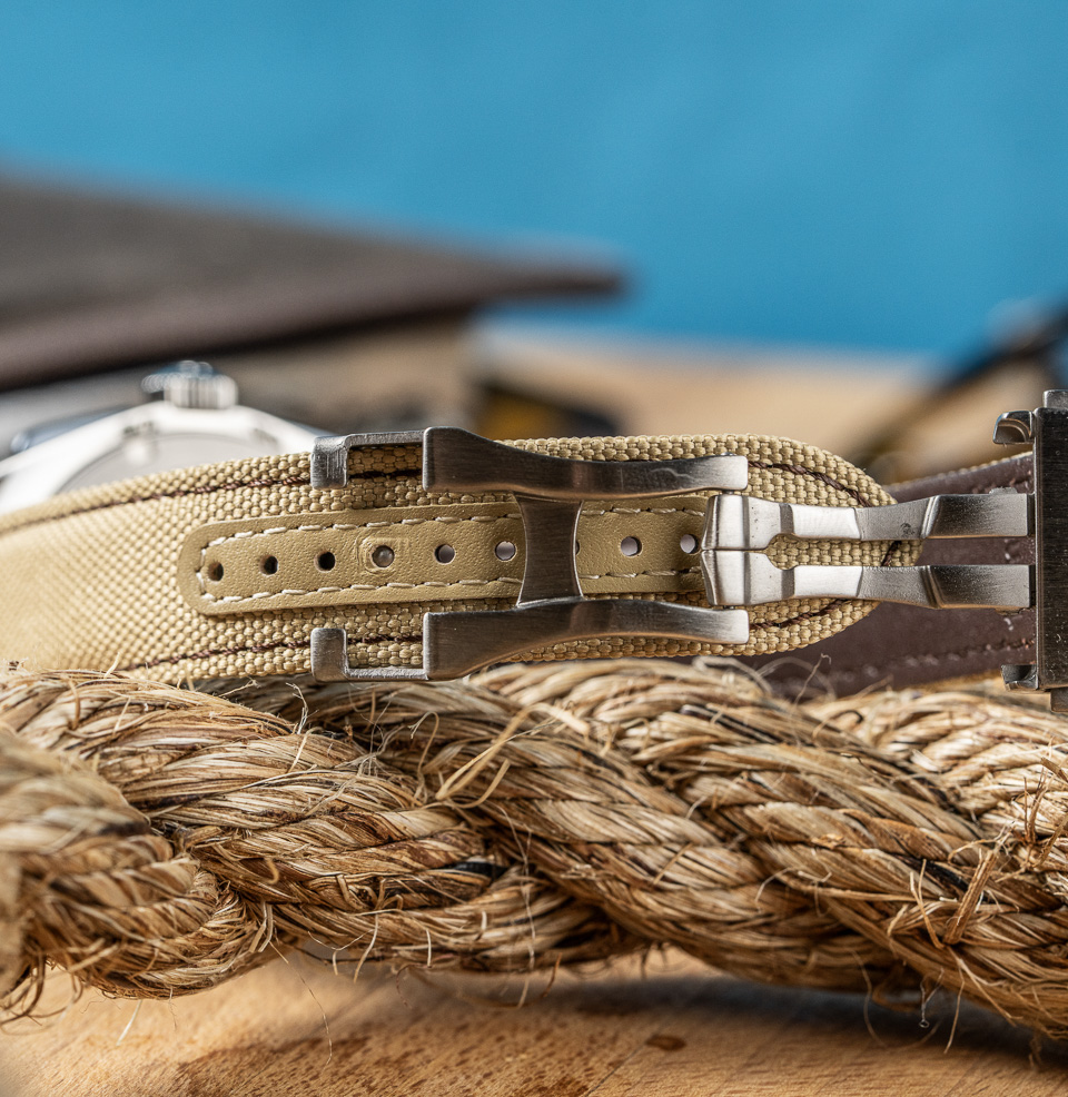 Deployant Sailcloth Quick Release Watch Straps Deployant Clasp