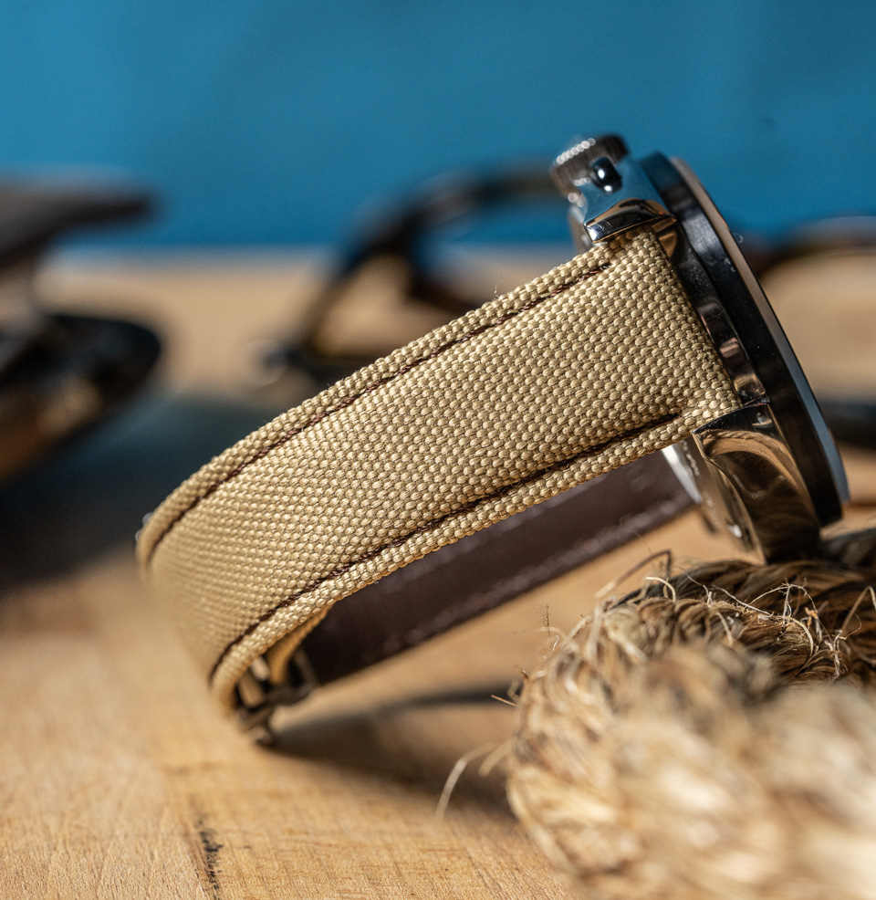 Deployant Sailcloth Quick Release Watch Straps Sailcloth Strap