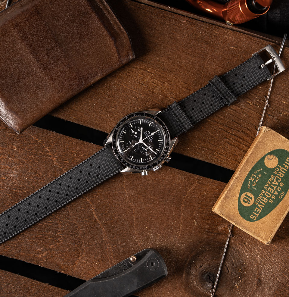 Tropical Retro Style FKM Rubber Quick Release Watch Straps FKM Rubber Strap