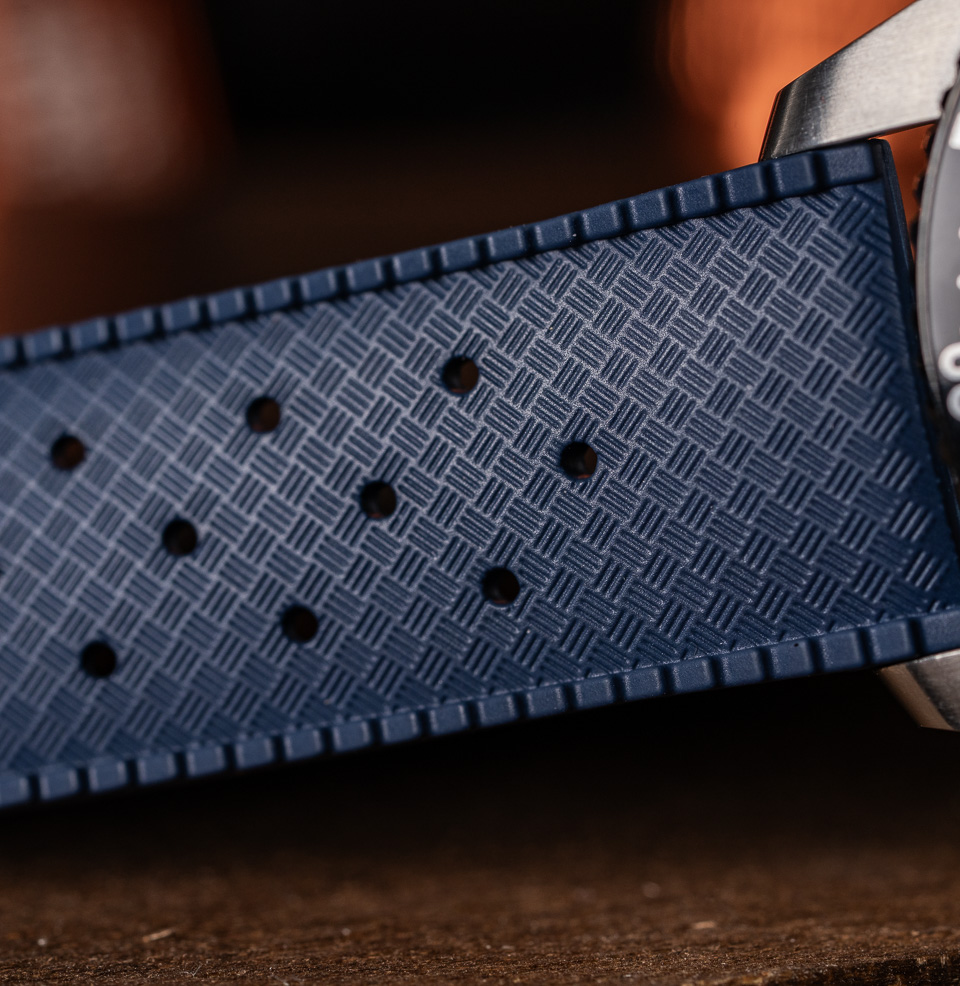 Tropical Retro Style FKM Rubber Quick Release Watch Straps FKM Rubber