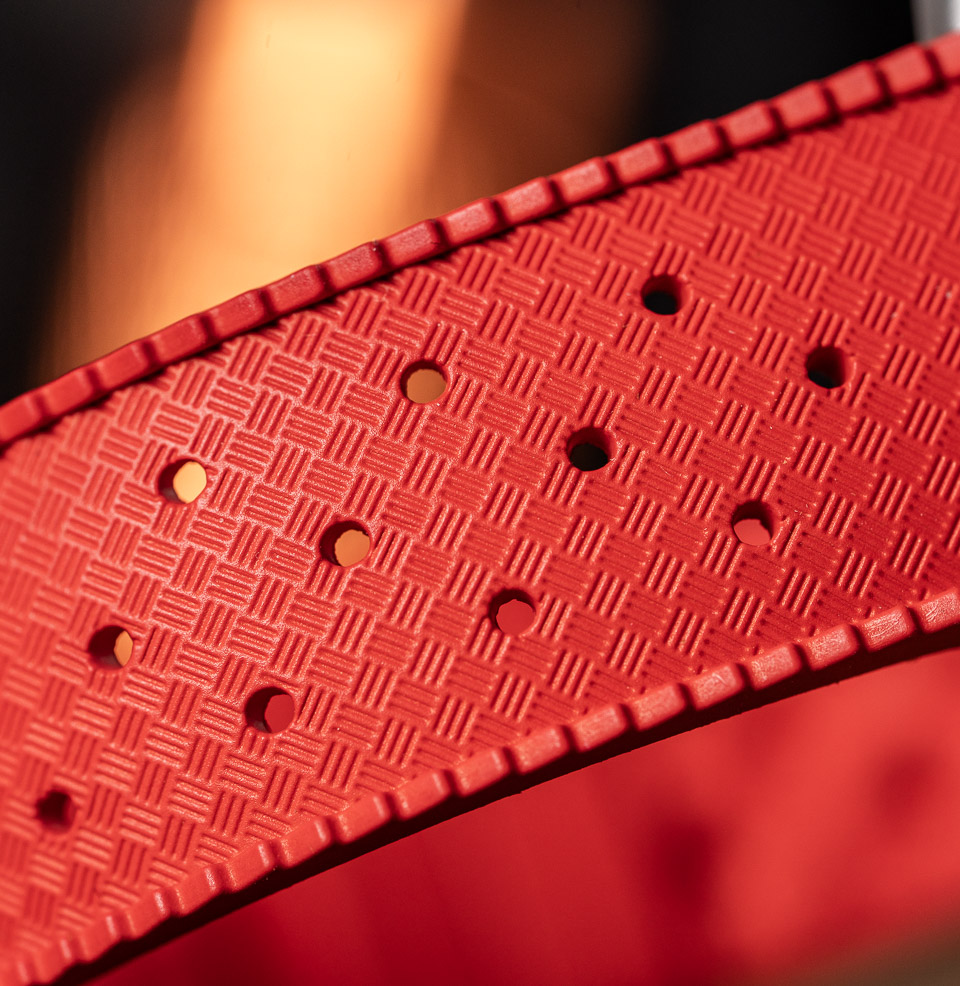 Tropical Retro Style FKM Rubber Quick Release Watch Straps FKM Rubber