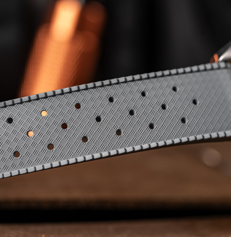 Tropical Retro Style FKM Rubber Quick Release Watch Straps FKM Rubber