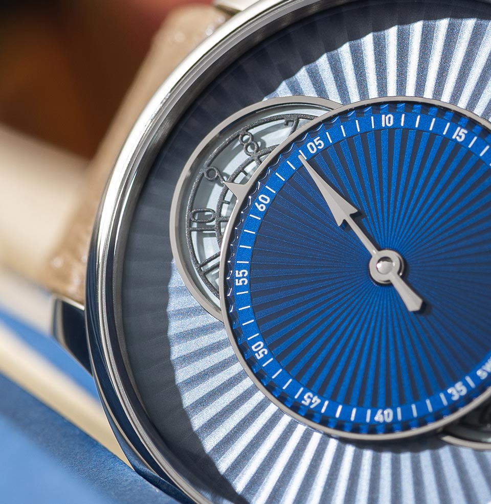 Le Régulateur Louis Erard x Worn & Wound Floating indexes