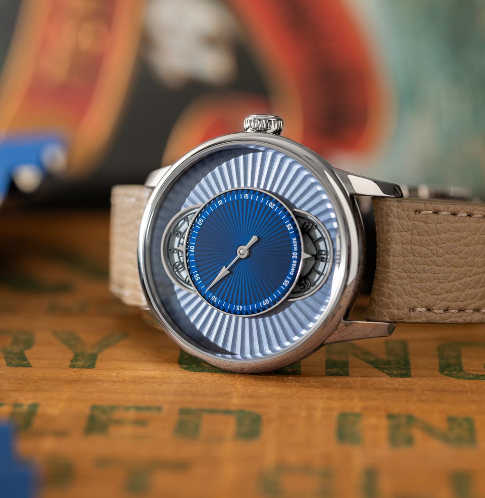 Le Régulateur Louis Erard x Worn & Wound A Dial unlike any other