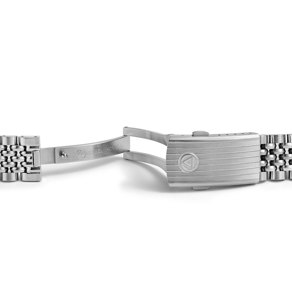 HGP Beads of Rice Bracelet - NSA Stainless Steel