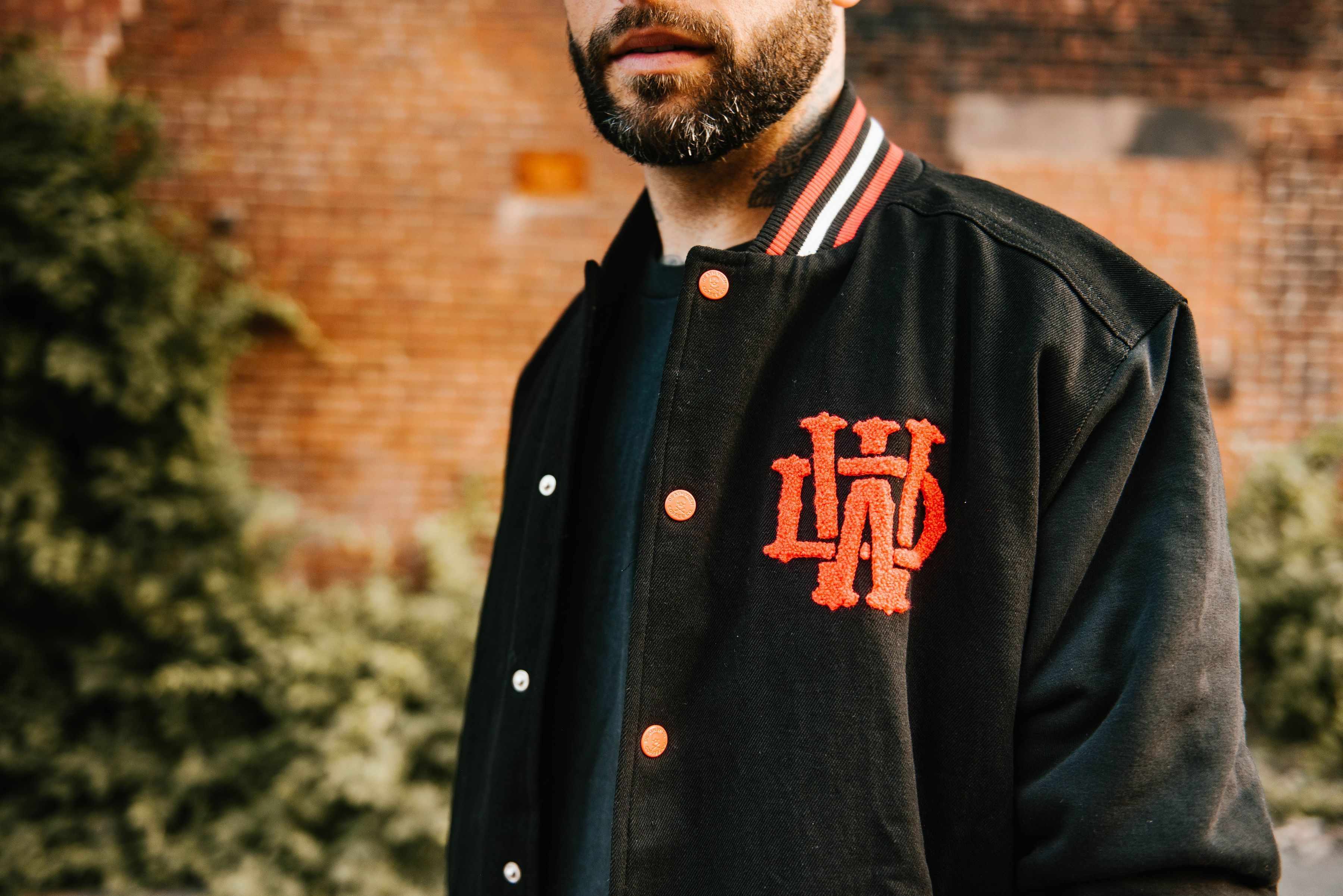 Custom-made Death Wish Letterman Jacket