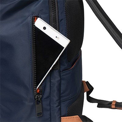 KNOMO Novello Roll-Top Laptop Backpack - 15" Feature Square Image 1 | knomo.com