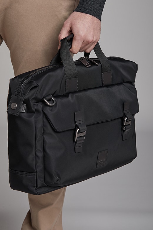 KNOMO Tournay Laptop Briefcase - 15" Feature Rectangle Image 2 | knomo.com