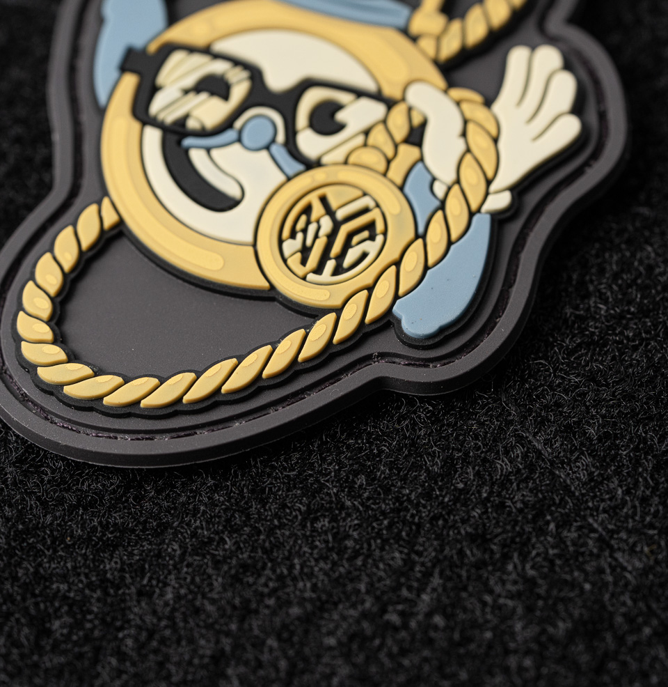 Worn & Wound Character Patches Secure application