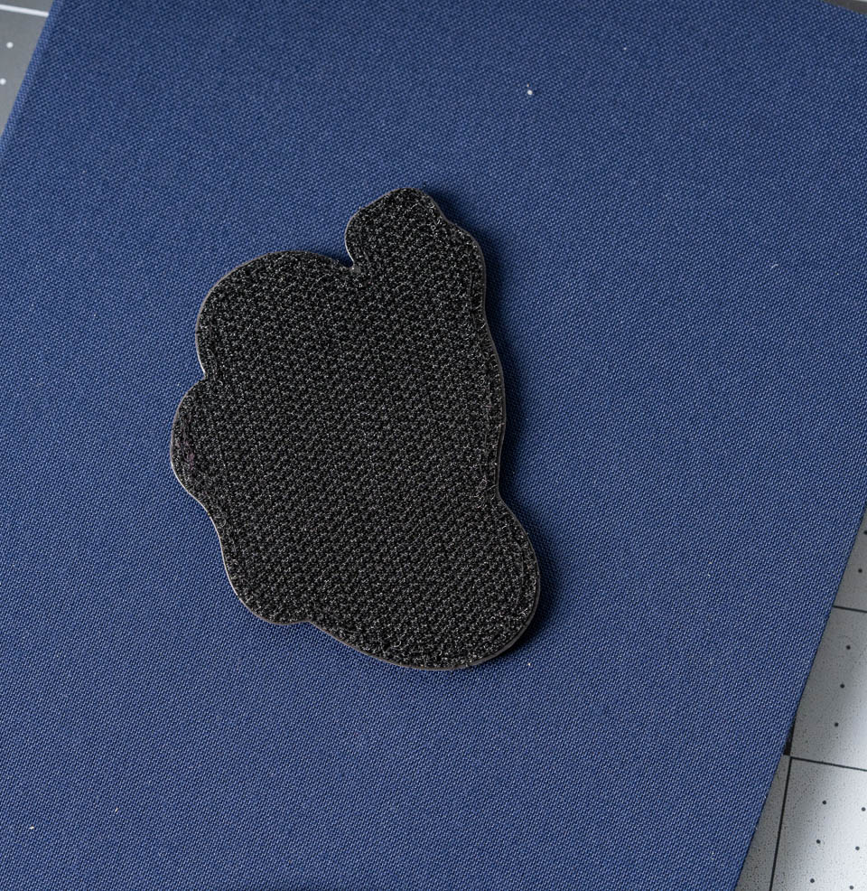 Worn & Wound Character Patches Velcro Backed