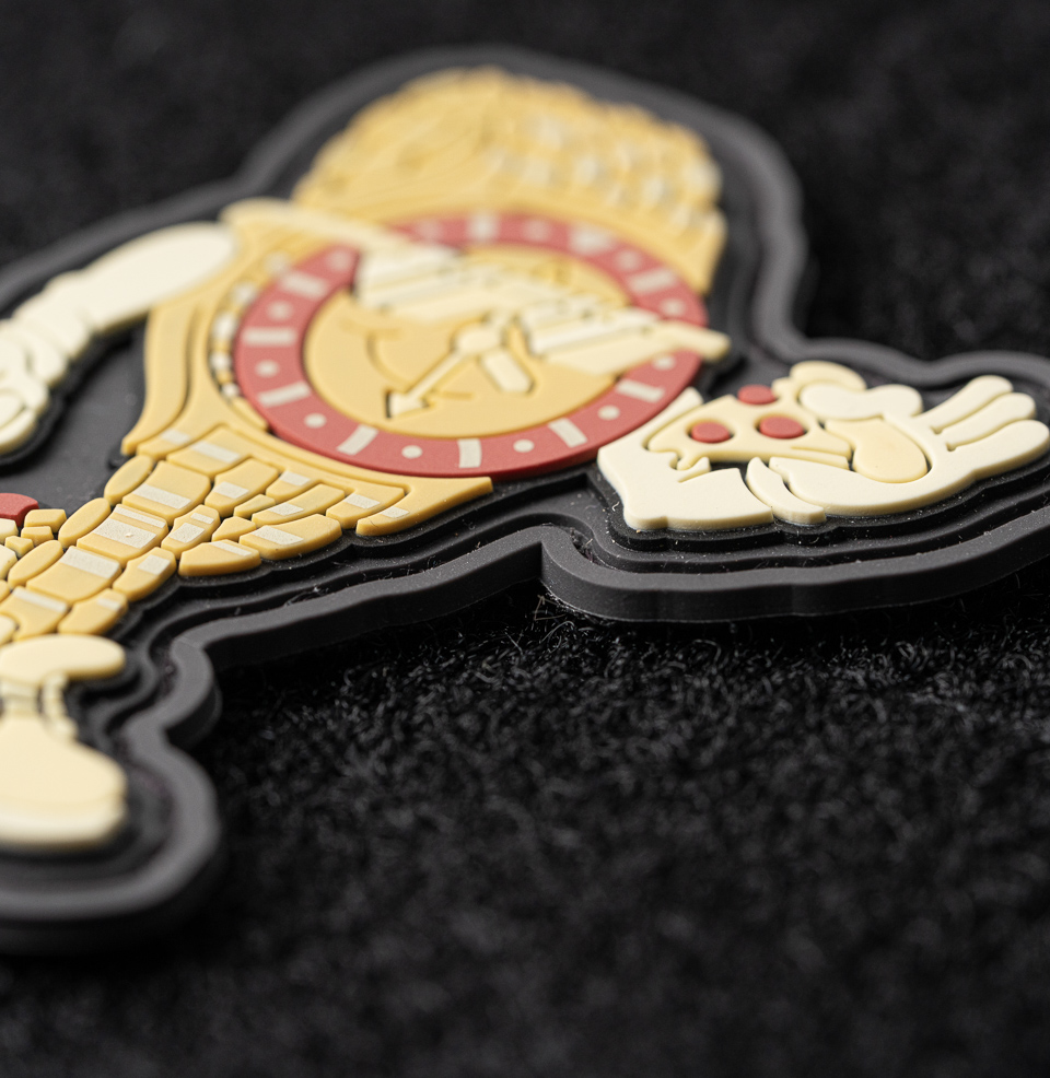 Worn & Wound Character Patches Secure application