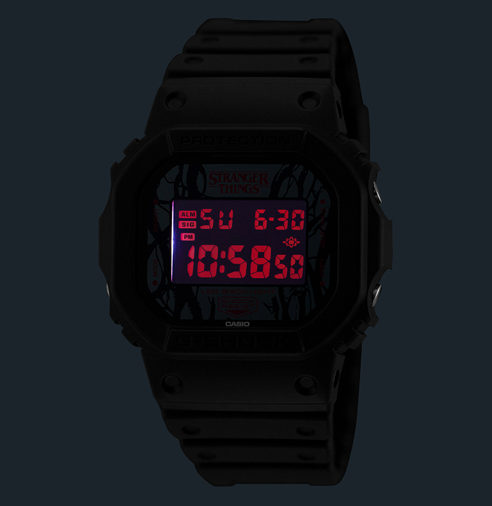 DW-5600STT-1 — Stranger Things™ Edition 42.8mm Resin Case