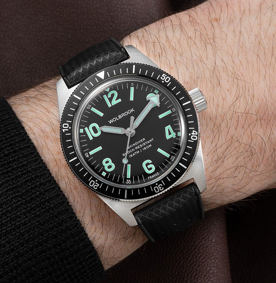 Skindiver Automatic 40mm Stainless Steel Case