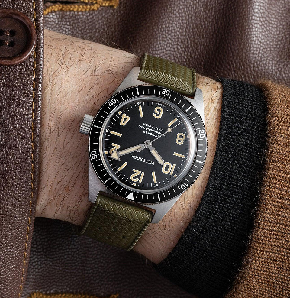 Skindiver Automatic 40mm Stainless Steel Case