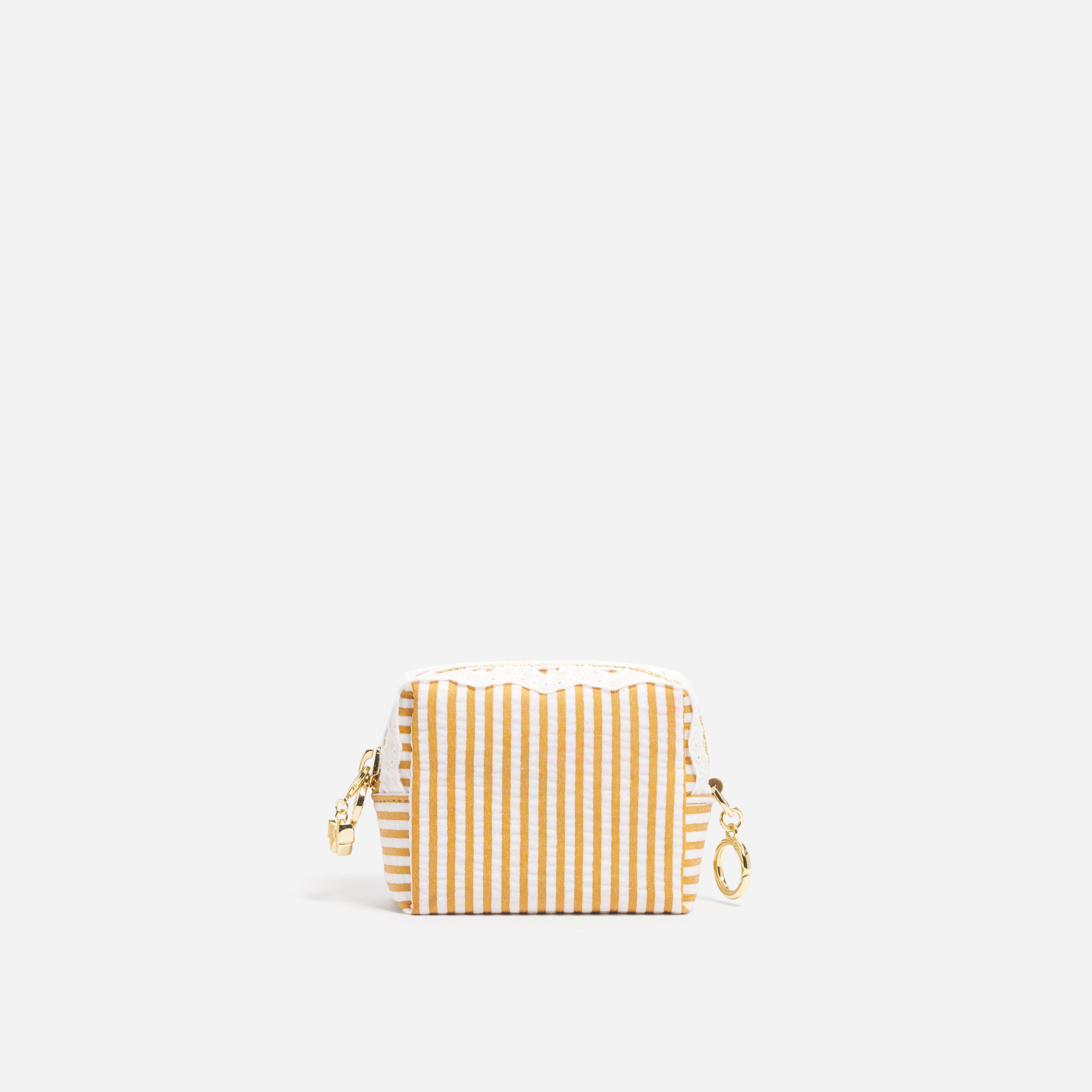 Boxy Pouch Bag Charm
