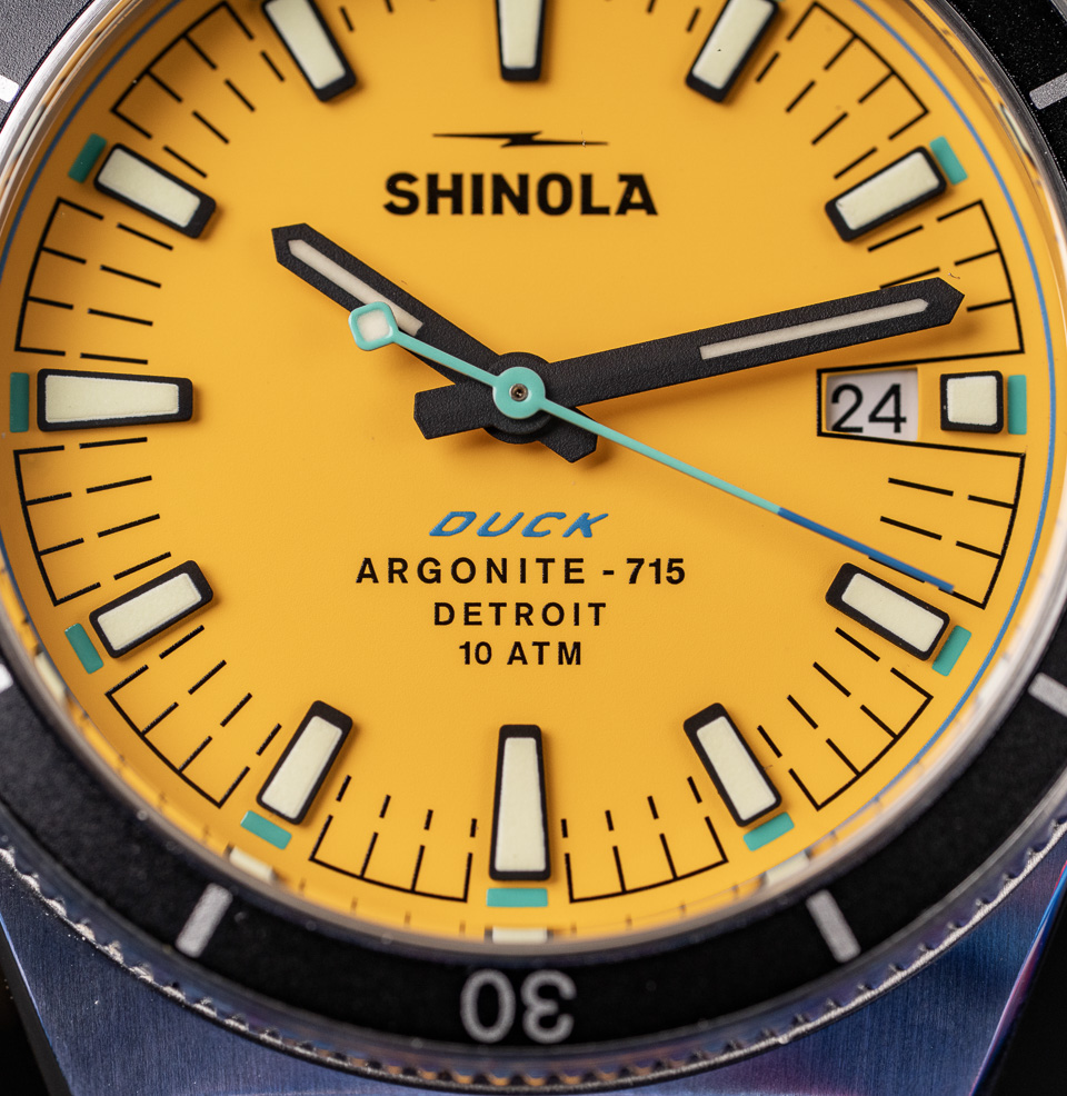 Duck Sport Watch Color Accents